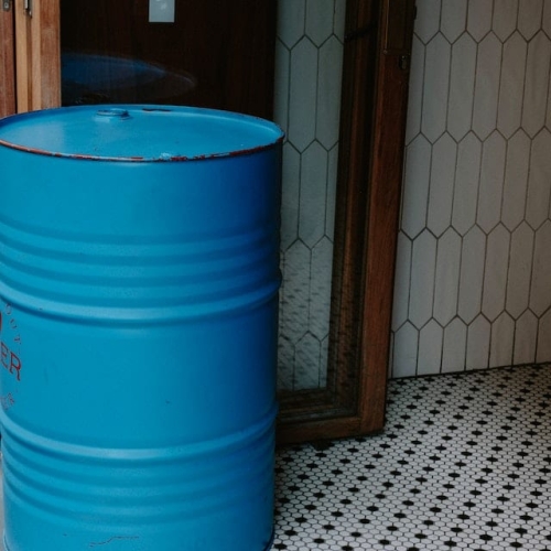 metal-barrel-with-cleaning-solution